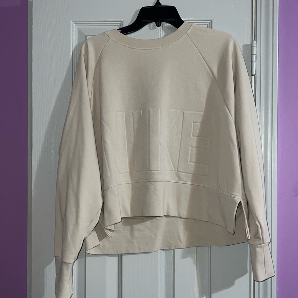 Nike cropped sweatshirt